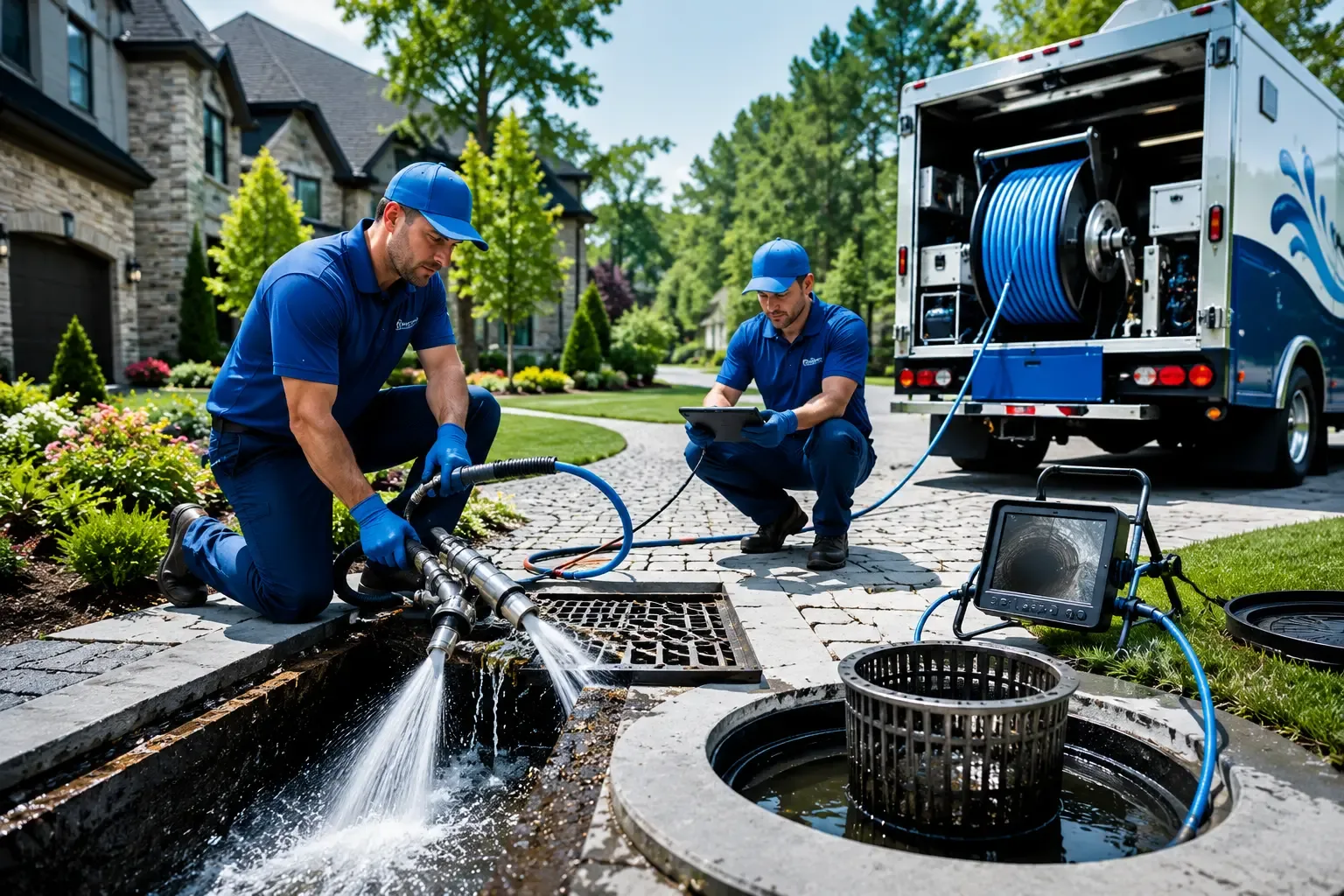 Local outdoor drain cleaning professionals in Pearisburg, VA