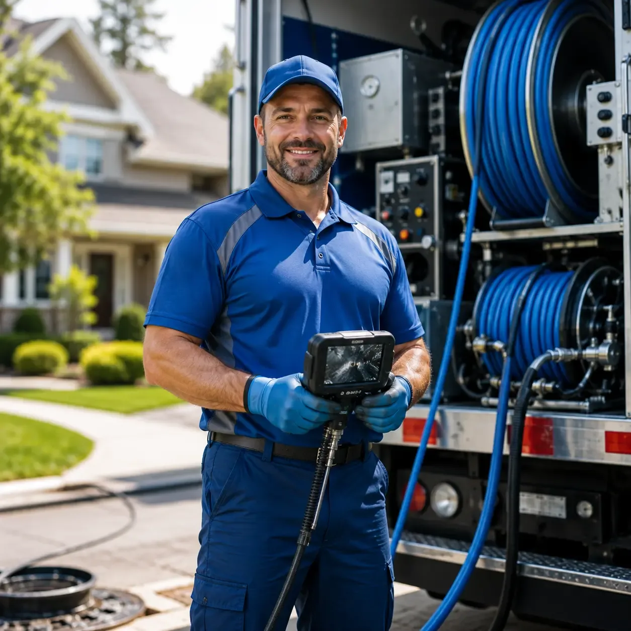 Local outdoor drain cleaning specialists in Pearisburg, VA